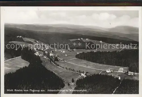 Kniebis Freudenstadt Fliegeraufnahme Kat. Freudenstadt