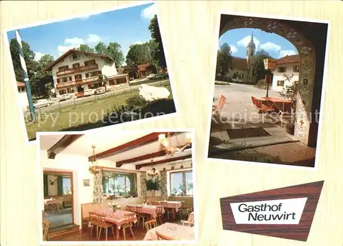 Grosshartpenning Gasthaus Neuwirt Kat. Holzkirchen