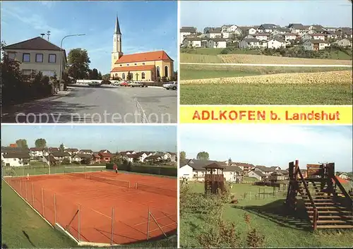 Adlkofen Isar Tennis Kirche Kat. Adlkofen