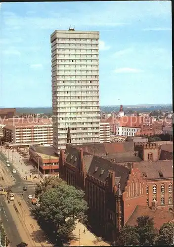 Frankfurt Oder Blick vom Hochhaus Gubener Strasse Kat. Frankfurt Oder