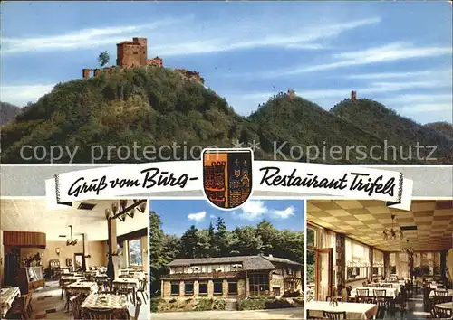 Annweiler Trifels Burg Restaurant Trifels Kat. Annweiler am Trifels