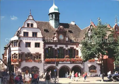 Freiburg Breisgau Rathaus Kat. Freiburg im Breisgau