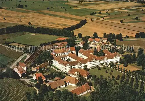Salem Baden Markgraefliches Schloss Schloss  Schule Fliegeraufnahme Kat. Salem