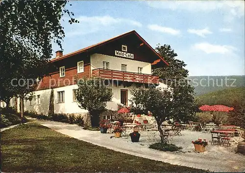 Waldmuenchen Hotel Pension Waldcafe Kat. Waldmuenchen