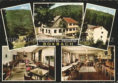 Boxbach Waldhotel Pension Boxbach Gastraum Bar Kat. Hengersberg