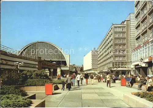 Berlin Am Bahnhof Alexanderplatz Kat. Berlin