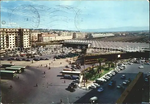 Napoli Neapel Neuer Eisenbahn Bahnhof Kat. Napoli