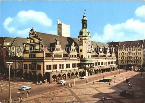 Leipzig Altes Rathaus Kat. Leipzig