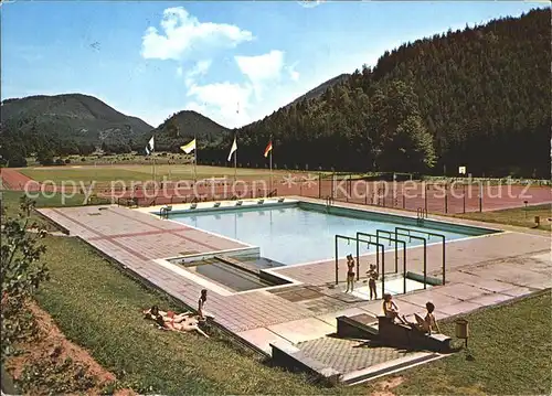 Schoenau Pfalz Heilsbach Schwimmbad Kat. Schoenau (Pfalz)