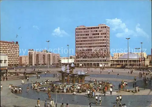 Berlin Alexanderplatz Haus Lehrers Kongresshalle  Kat. Berlin