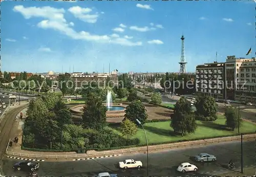 Berlin Theodor Heuss Platz  Kat. Berlin