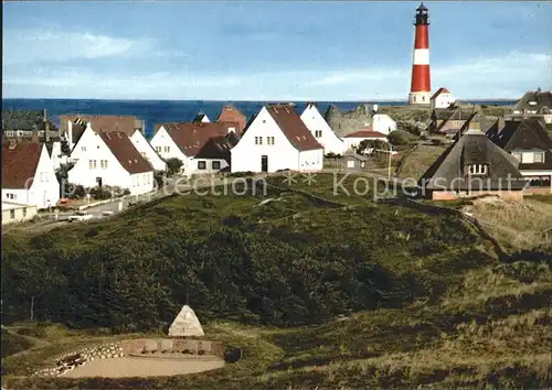 Hoernum Sylt Leuchtturm  Kat. Hoernum (Sylt)