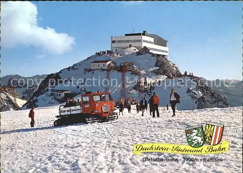 Ramsau Berchtesgaden Dachstein Suedwand Bahn Kat. Ramsau b.Berchtesgaden