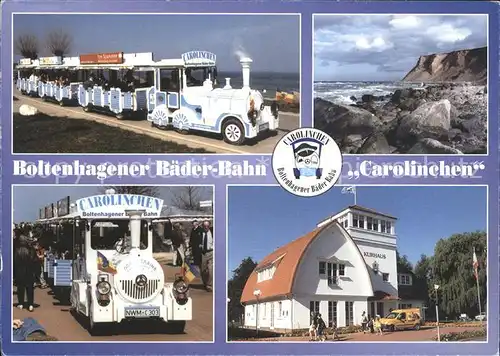 Boltenhagen Ostseebad Baederbahn Carolinchen Kat. Ostseebad Boltenhagen