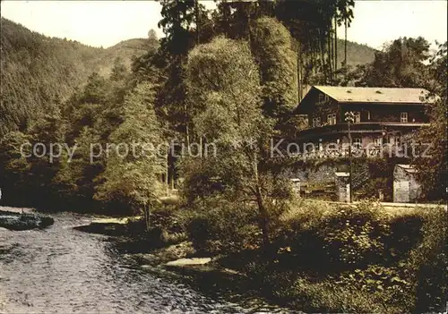 Schwarzatal Schweizerhaus Kat. Rudolstadt