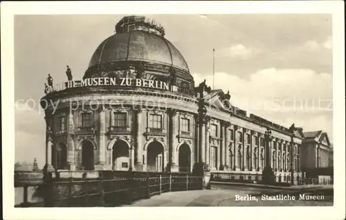 Berlin Staatliche Museen Kat. Berlin
