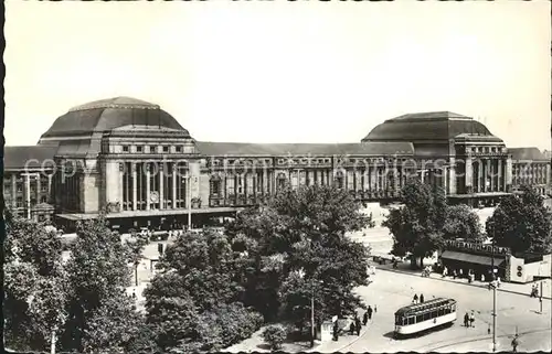 Leipzig Hauptbahnhof Strassenbahn Messestadt Kat. Leipzig