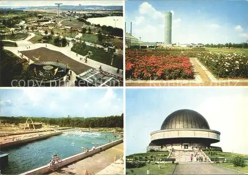 Katowice Freizeitpark Schwimmbad Gartenschau Planetarium Kat. Katowice