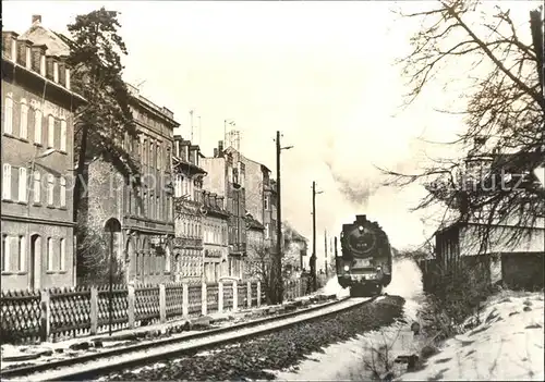 Schmoelln Thueringen Sonderzug Dampflokomotive Baureihe 62 / Schmoelln /Altenburger Land LKR