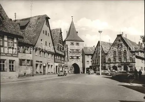 Lauf Pegnitz Marktplatz am oberen Tor Kat. Lauf (Pegnitz)