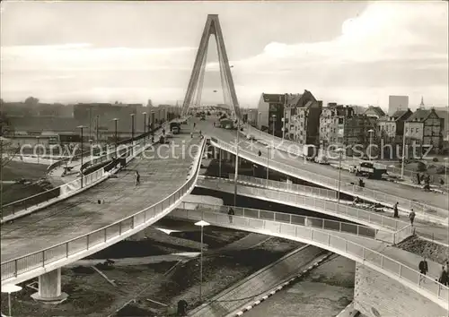 Koeln Rhein Severinsbruecke Kat. Koeln