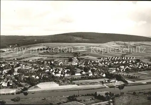 Lippoldsberg Fliegeraufnahme Kat. Wahlsburg