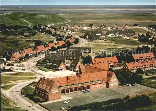 List Sylt Fliegeraufnahme Moewenbergstrasse Schule Kat. List