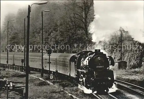 Kraftsdorf Dampflokomotive Baureihe 41 Reko Kat. Kraftsdorf