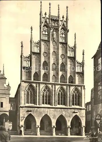 Muenster Westfalen Rathaus Kat. Muenster