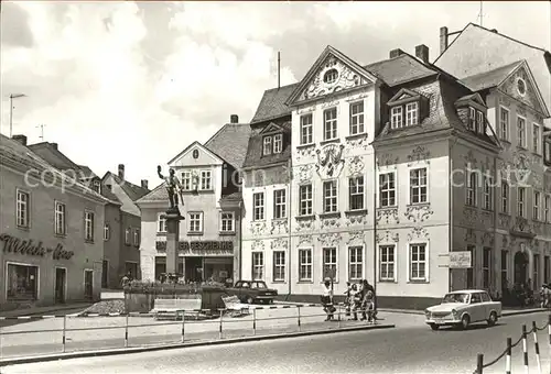 Schneeberg Erzgebirge Ernst  Schneller  Platz Kat. Schneeberg