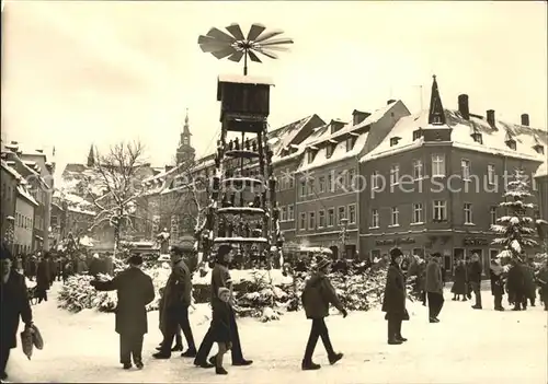 Schneeberg Erzgebirge Markt Kat. Schneeberg