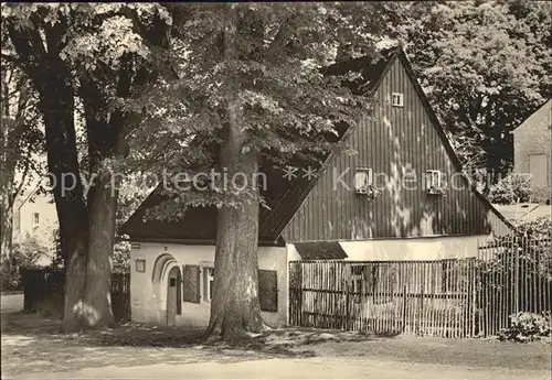 Marienberg Erzgebirge Lindenhaeus l Kat. Marienberg