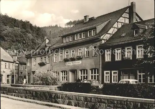 Leutenberg Thueringen FDGB Erholungsheim Katja Niederkirchner Kat. Leutenberg