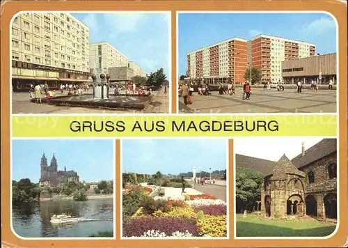 Magdeburg Kloster Unser Lieben Frauen Julius Bremer Strasse Kat. Magdeburg