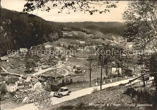 Klingenthal Vogtland Steindoebra Kat. Klingenthal Sachsen