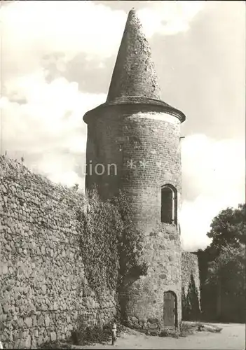 Templin Stadtmauer Turm Kat. Templin