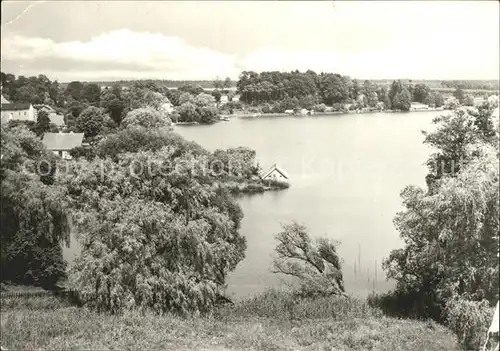 Flecken Zechlin Schwarzer See Kat. Rheinsberg