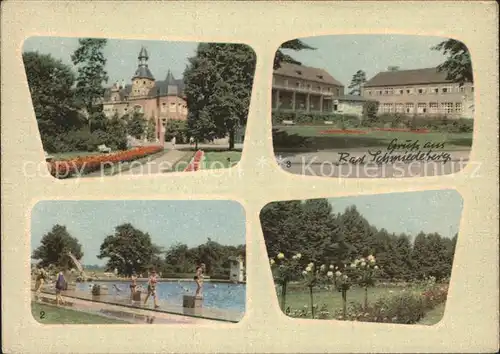 Bad Schmiedeberg Kurhaus Eisenmoorbad Freibad Sonnenpark Kat. Bad Schmiedeberg Duebener Heide