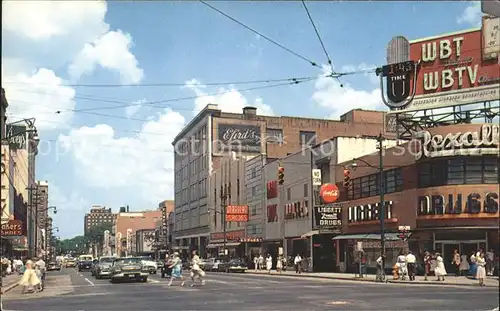 Charlotte North Carolina North Tryon Street from Trade Street Kat. Charlotte