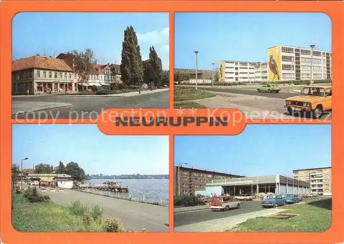 Neuruppin Ruppinger See Karl Marx Strasse Kat. Neuruppin