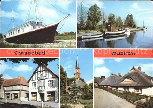 Wustrow Ostseebad Ferienheim Plamag Plauen Hafen Hauptstrasse Kat. Ostseebad Wustrow