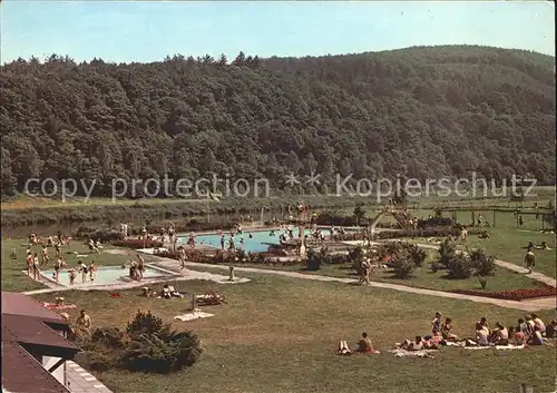 Gieselwerder Freibad Kat. Oberweser