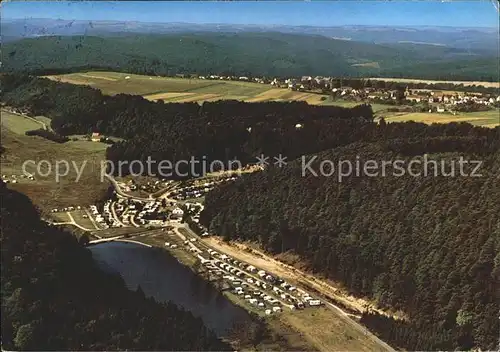 Trippstadt Fliegeraufnahme Campinghotel Saegemuehle Kat. Trippstadt