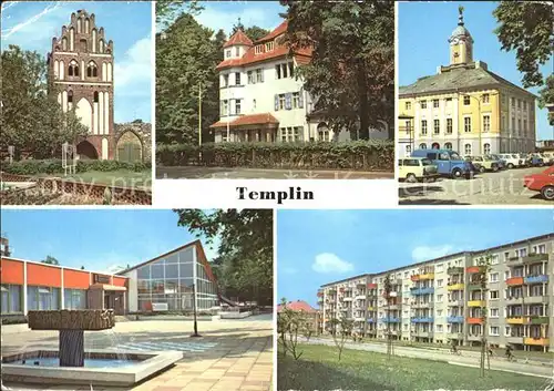 Templin Prenzlauer Tor Erholungsheime Kat. Templin