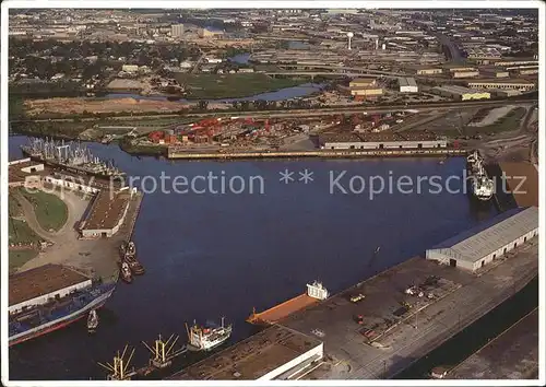 Houston Texas Fliegeraufnahme Hafen Kat. Houston