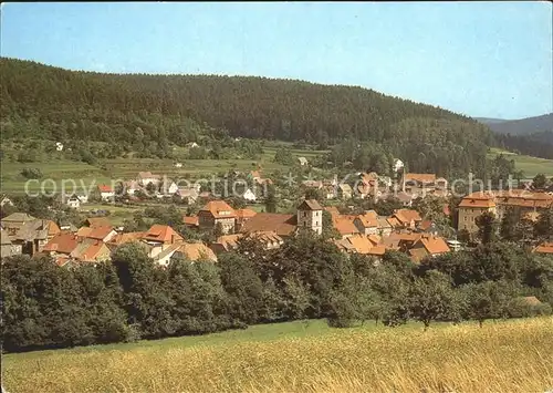 Schwarza Thueringer Wald  Kat. Schwarza Suhl