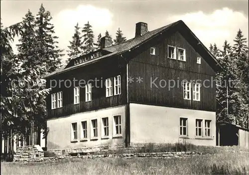 Hormersdorf Erzgebirge Jugendherberge Adolf Hennecke Kl Haus Kat. Hormersdorf Erzgebirge