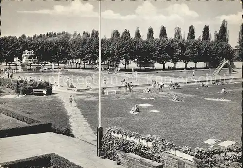 Leverkusen Staedt Freibad Kat. Leverkusen