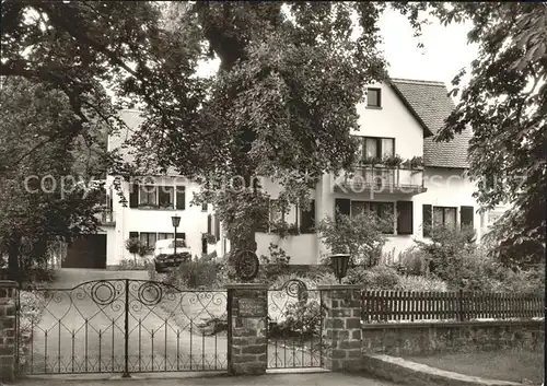 Bad Salzhausen Kursanatorium Haus Eva Kat. Nidda