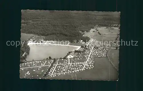 Hanau Main Fliegeraufnahme Campingplatz Baerensee Kat. Hanau